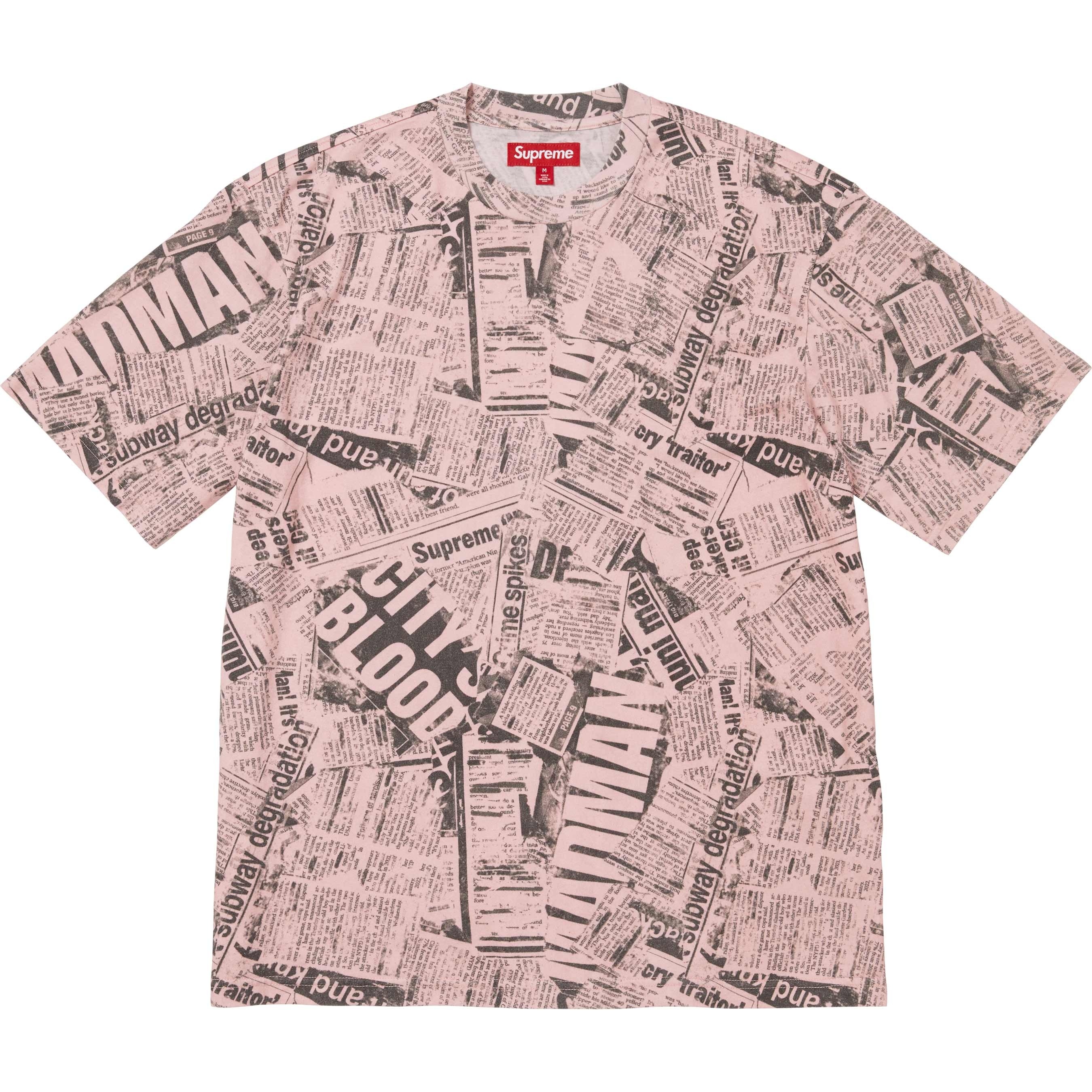 Newspaper S/S Top view 7